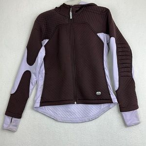 Nike Thermal shield Quilted Jacket Brown Purple Women’s Size Medium